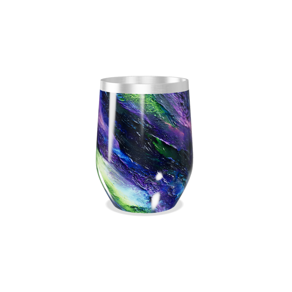 Copo Térmico Slim - Estampa Colorida Inox