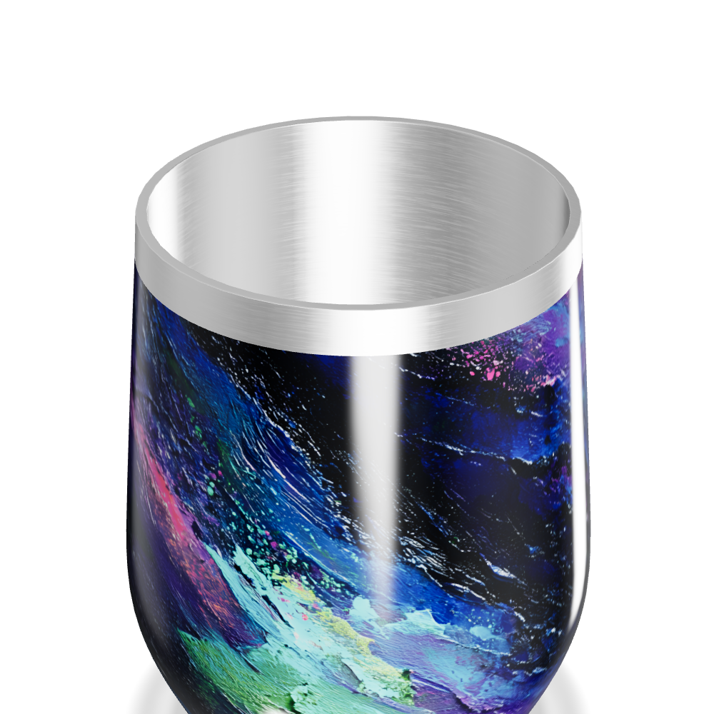 Copo Térmico Slim - Estampa Colorida Inox