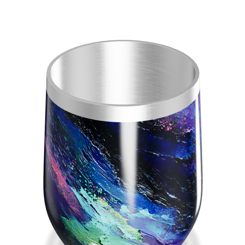 Copo Térmico Slim - Estampa Colorida Inox