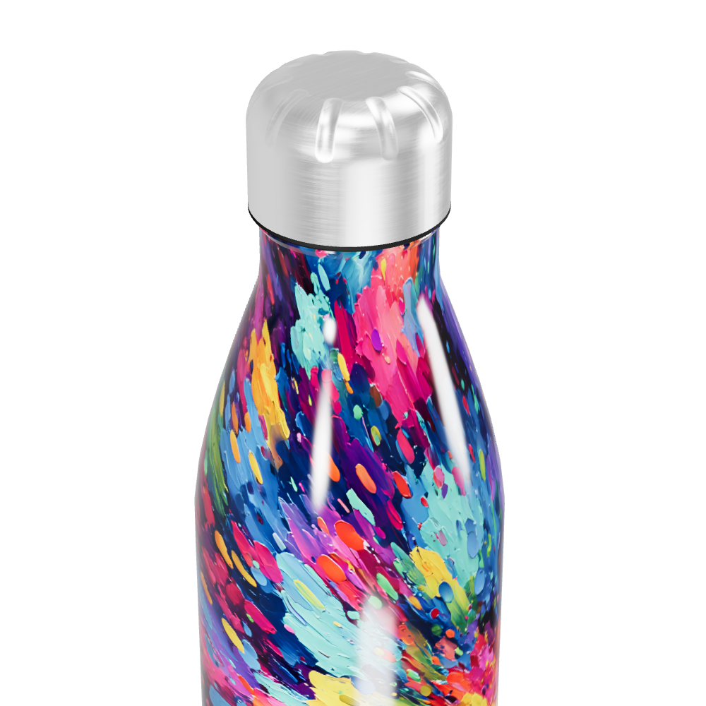 Garrafa Inox - Estampa Colorida