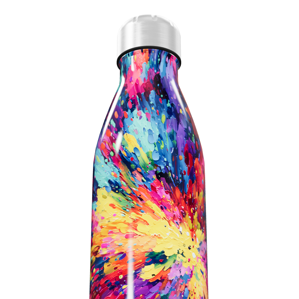 Garrafa Inox - Estampa Colorida
