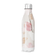 Garrafa Inox - Com estampa folhas rosa