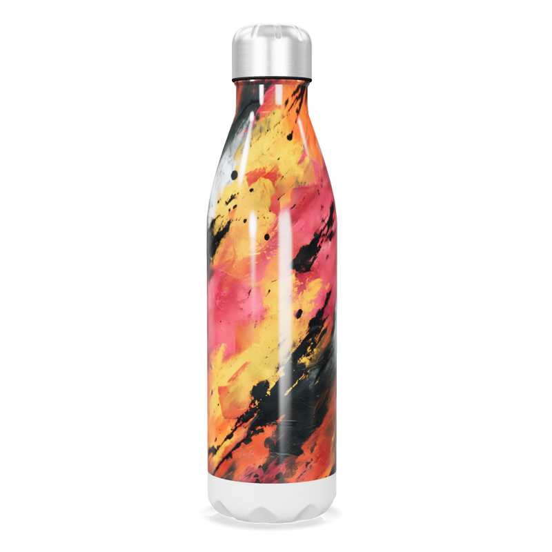 Garrafa Inox - Colorida Splash Art