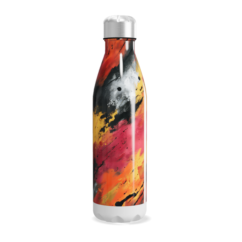 Garrafa Inox - Colorida Splash Art