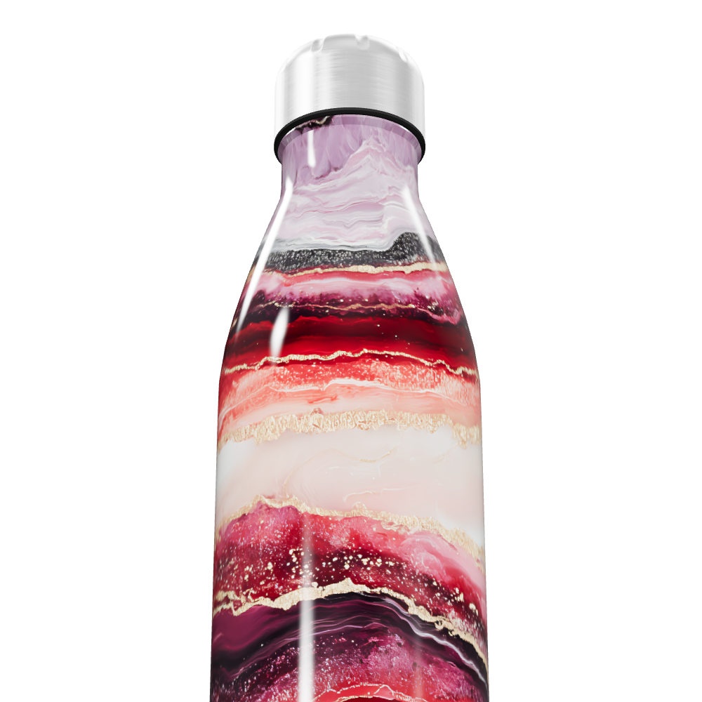 Garrafa Inox Estampada - Multicolorida