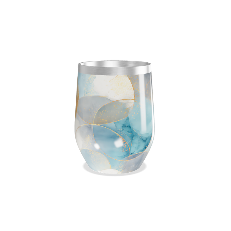 Copo Térmico Slim - Com Estampa Abstrata