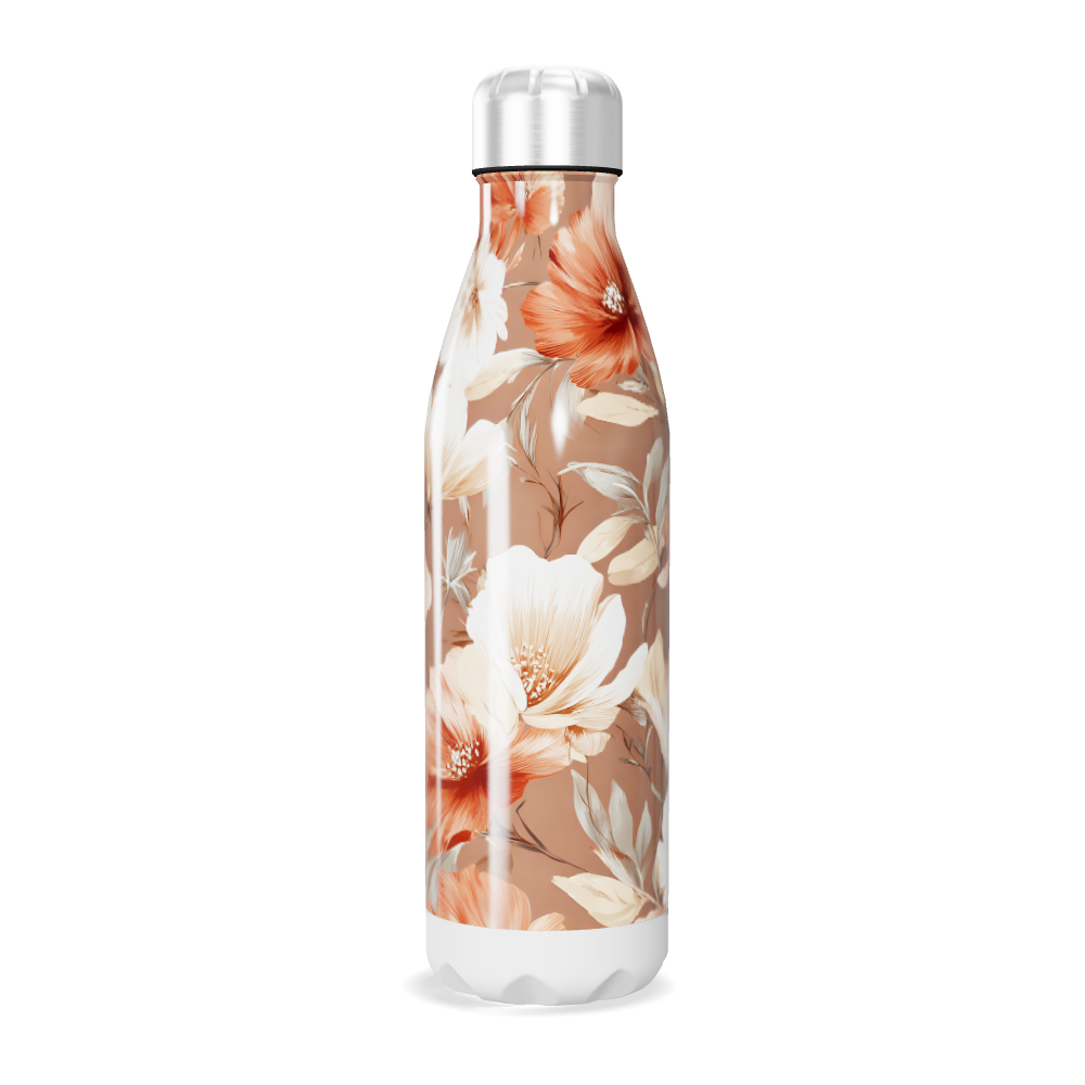 Garrafa Inox Floral - Estampa Flores