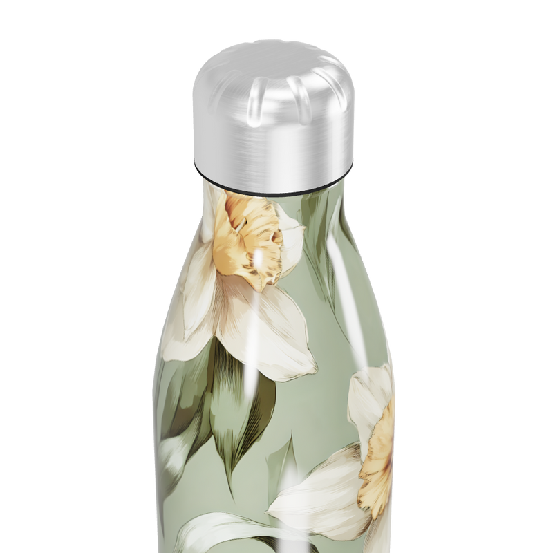 Garrafa Inox - Floral Verde 500ml