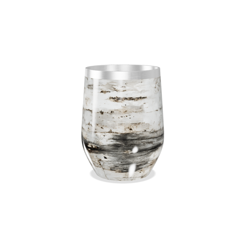 Copo Térmico Slim - Marmorizado Branco