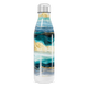 Garrafa Inox - Estampa Mármore Azul