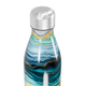 Garrafa Inox - Estampa Mármore Azul
