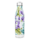 Garrafa Inox - Floral com Orquídeas Roxas