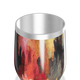 Copo Térmico Slim - Estampa Abstrata Colorida