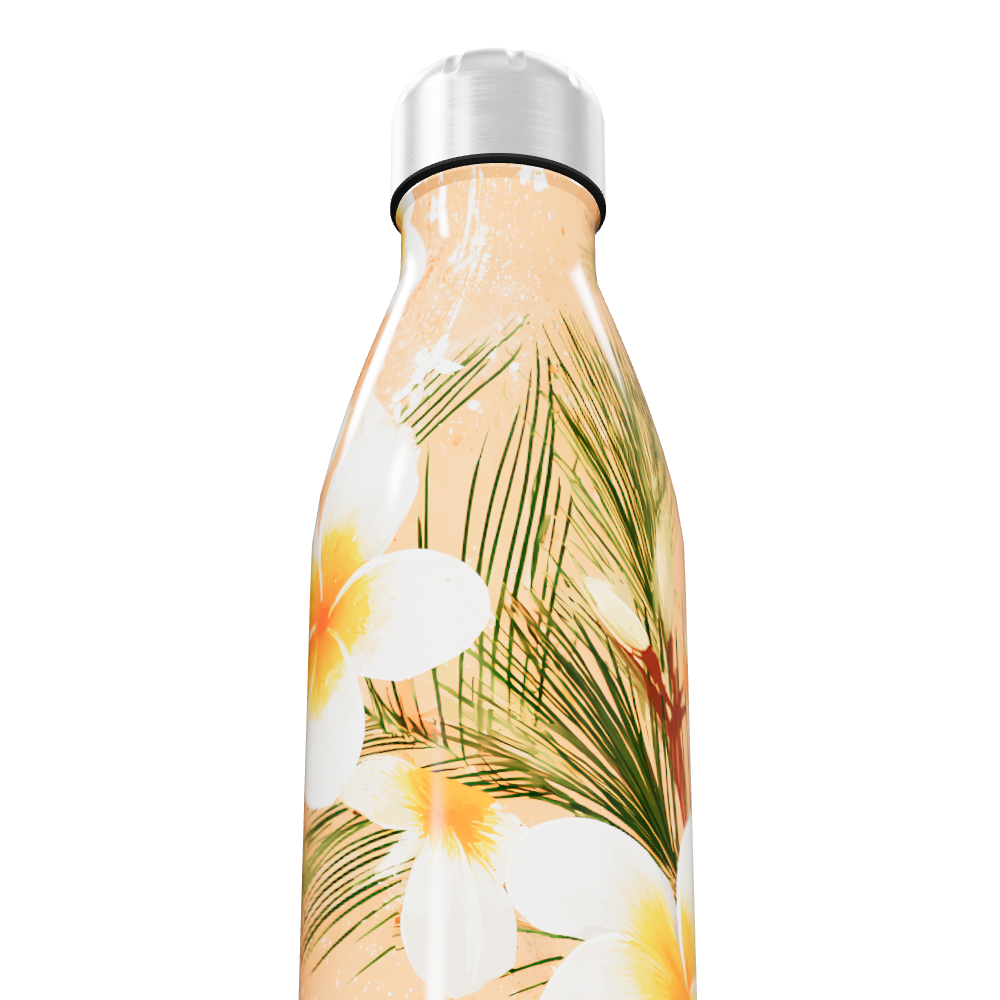 Garrafa Inox Flores Tropicais 500ml