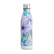 Garrafa Inox Floral Azul Roxo