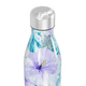 Garrafa Inox Floral Azul Roxo