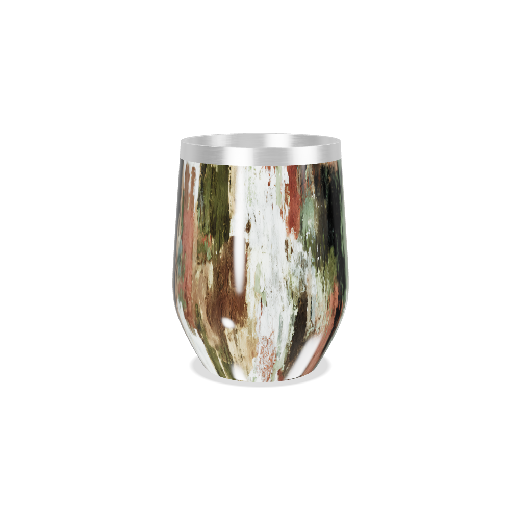 Copo Térmico Slim - Estampa Abstrata Colorida