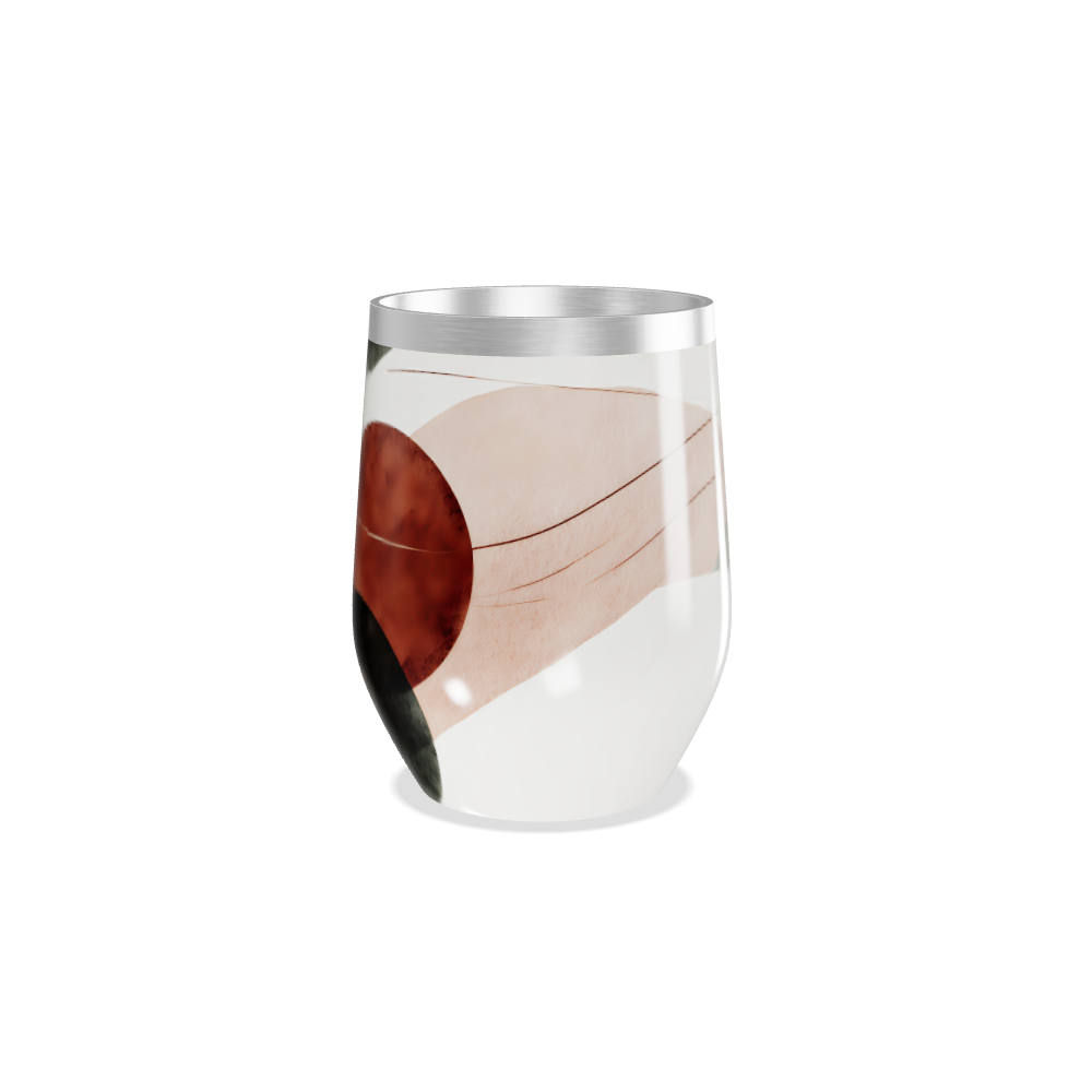 Copo Térmico Slim - Estampa Abstrata Multicolorida