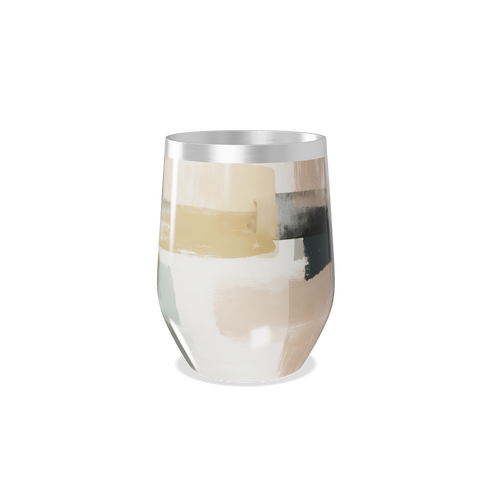 Copo Térmico Slim - Estampa Abstrata Multicolorida