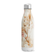 Garrafa Inox - Floral Bege e Rosa