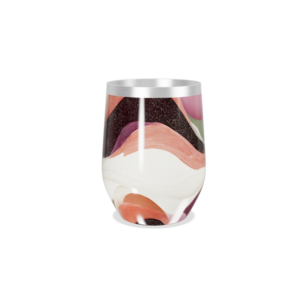 Copo Térmico Slim - Estampa Colorida Abstrata