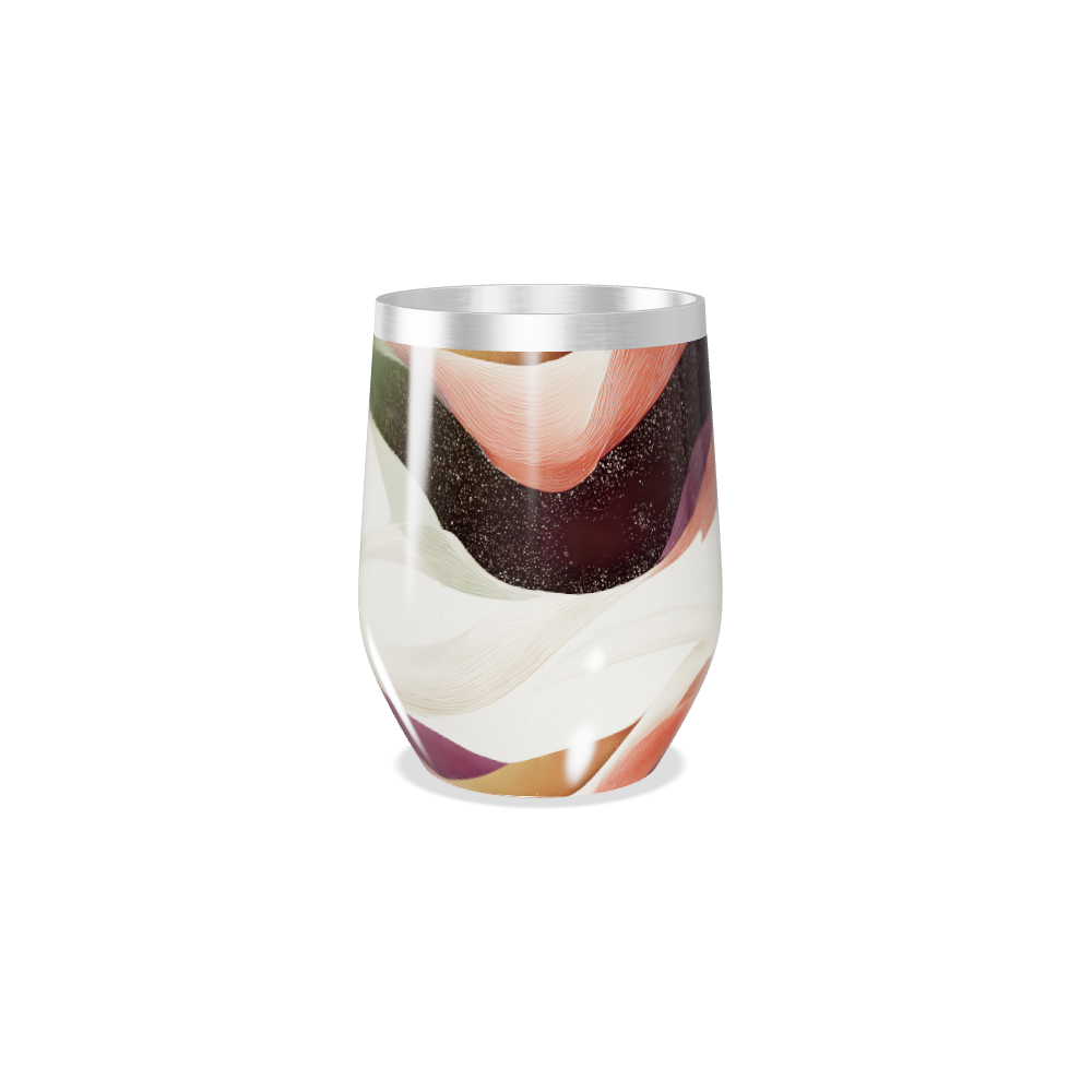 Copo Térmico Slim - Estampa Colorida Abstrata