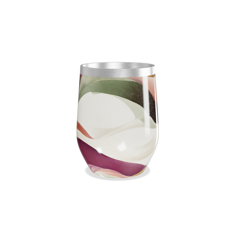 Copo Térmico Slim - Estampa Colorida Abstrata