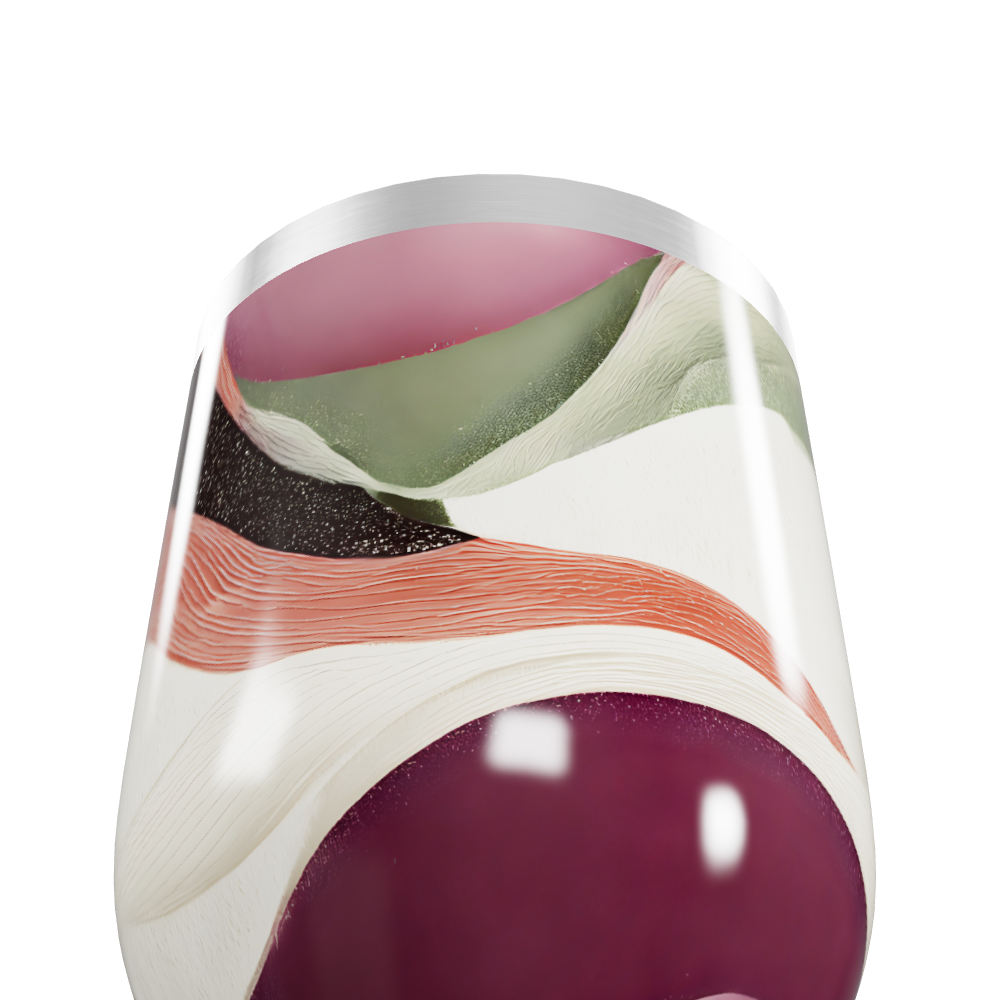 Copo Térmico Slim - Estampa Colorida Abstrata