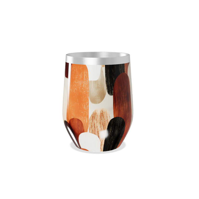 Copo Térmico Slim - Estampa Abstrata Colorida