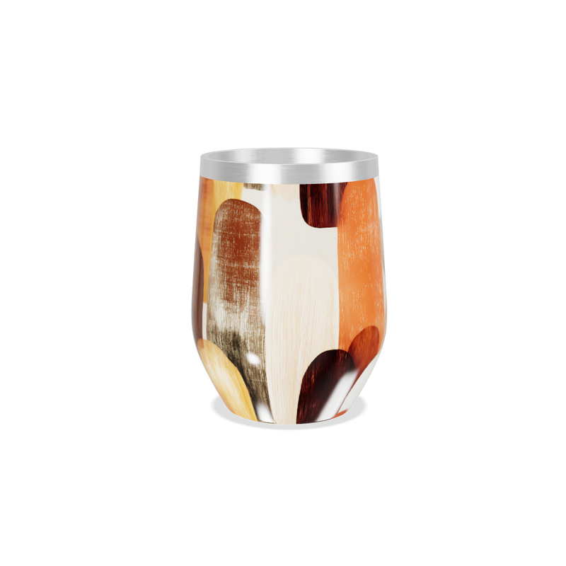 Copo Térmico Slim - Estampa Abstrata Colorida