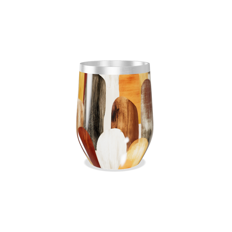 Copo Térmico Slim - Estampa Abstrata Colorida