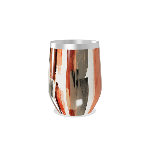 Copo Térmico Slim - Abstrato Colorido Aço