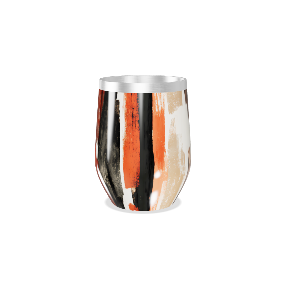 Copo Térmico Slim - Abstrato Colorido Aço