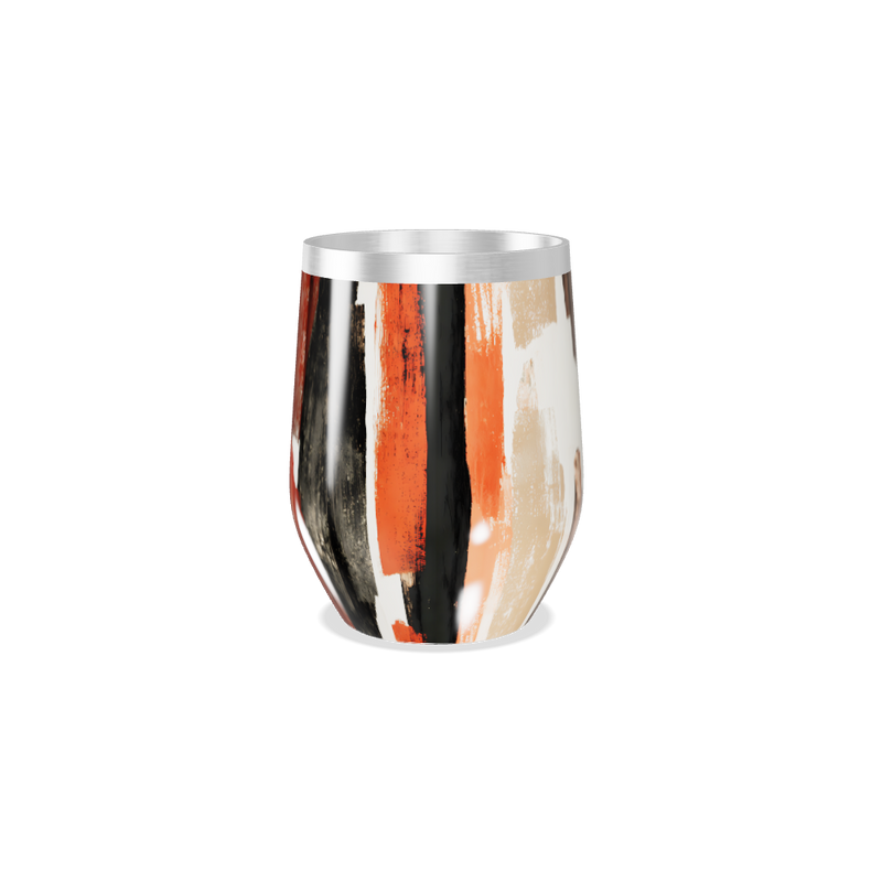 Copo Térmico Slim - Abstrato Colorido Aço