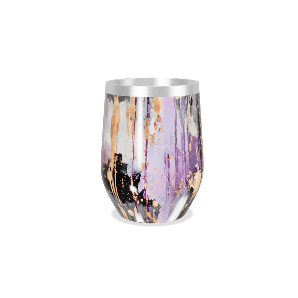 Copo Térmico Slim - Estampa Mármore Colorido