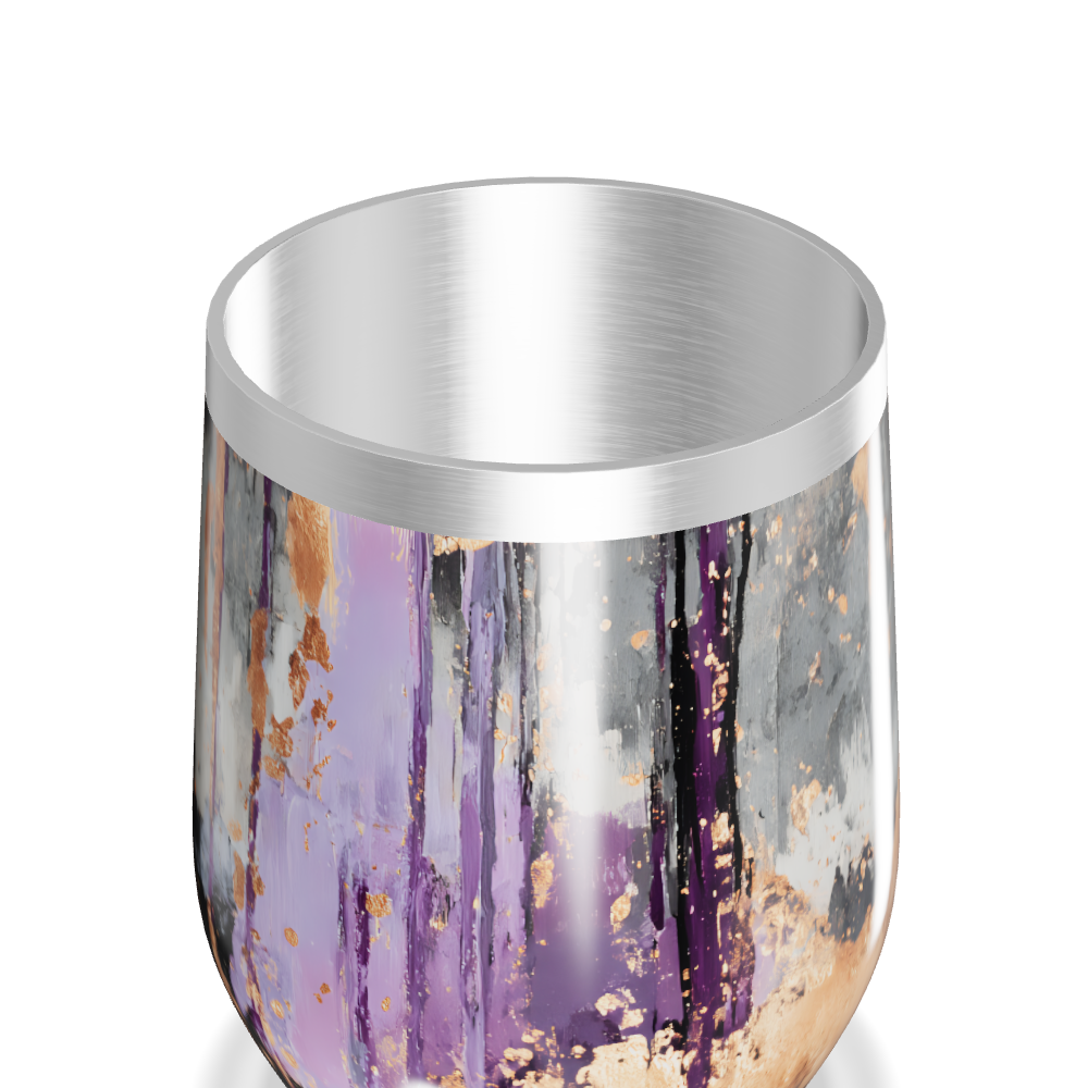 Copo Térmico Slim - Estampa Mármore Colorido