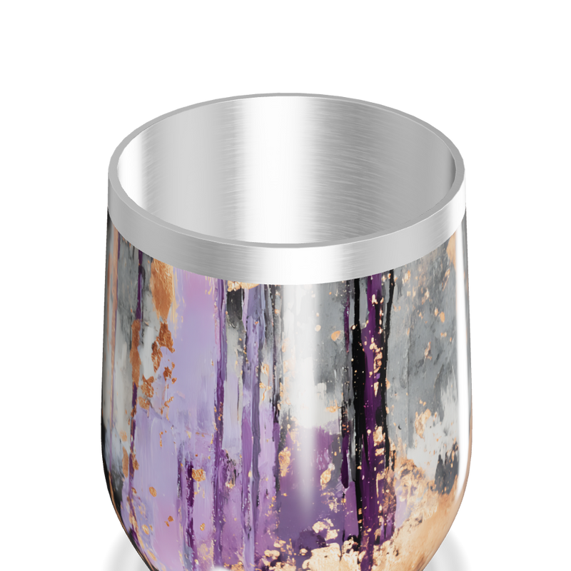 Copo Térmico Slim - Estampa Mármore Colorido