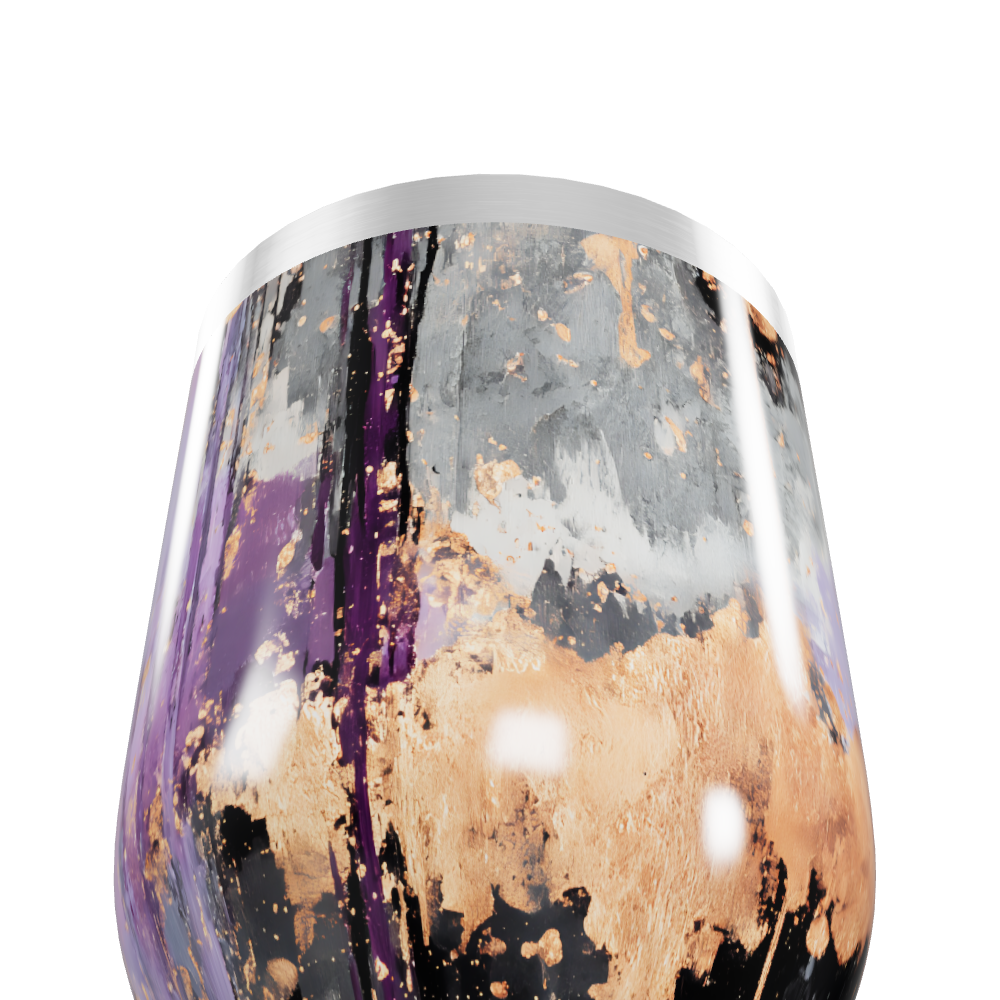 Copo Térmico Slim - Estampa Mármore Colorido