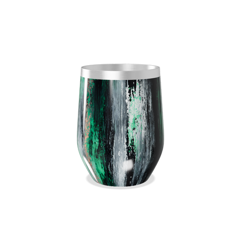 Copo Térmico Slim - Verde e Preto Texturizado