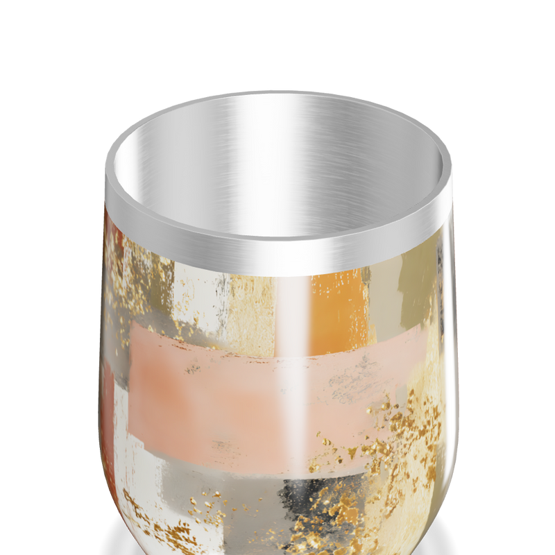 Copo Térmico Slim - Estampa Abstrata Colorida