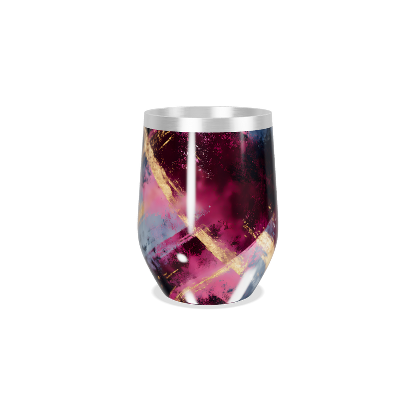 Copo Térmico Slim - Aço Estampado Colorido