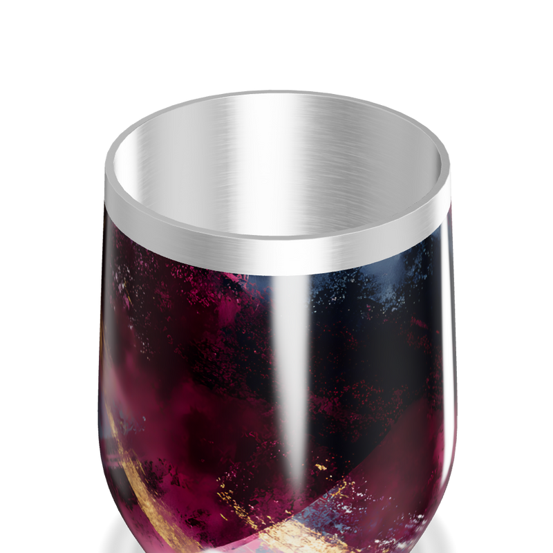 Copo Térmico Slim - Aço Estampado Colorido