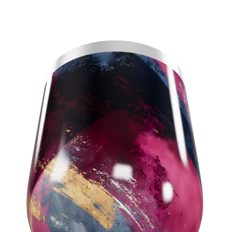 Copo Térmico Slim - Aço Estampado Colorido