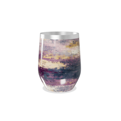 Copo Térmico Slim - Estampa Abstrata Colorida