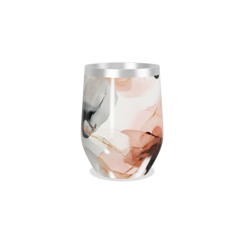 Copo Térmico Slim - Estampa Abstrata Colorida