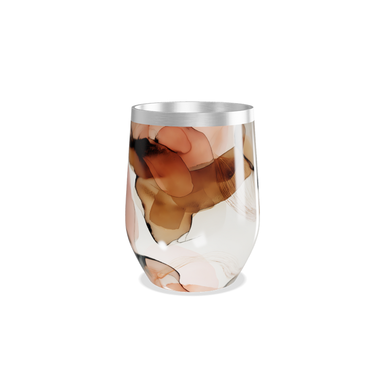 Copo Térmico Slim - Estampa Abstrata Colorida