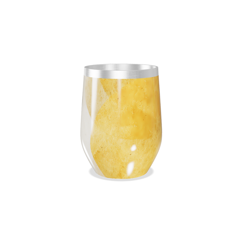 Copo Térmico Slim - Amarelo Preto Metálico