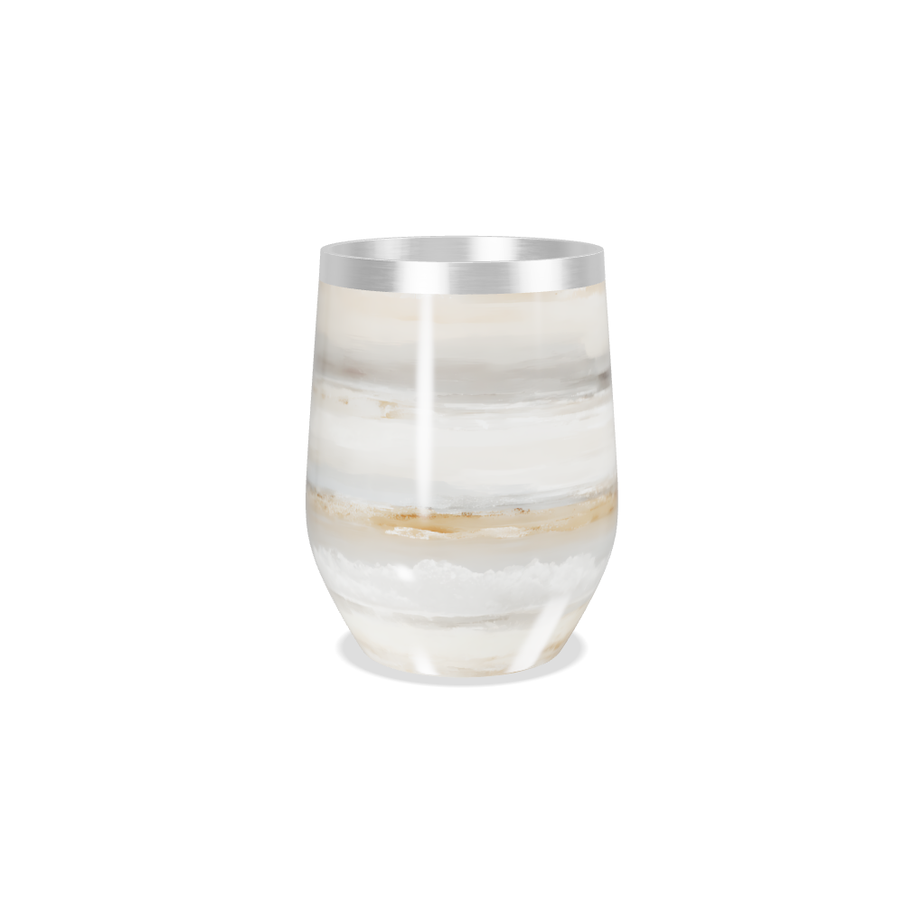 Copo Térmico Slim Mármore Aço Inox