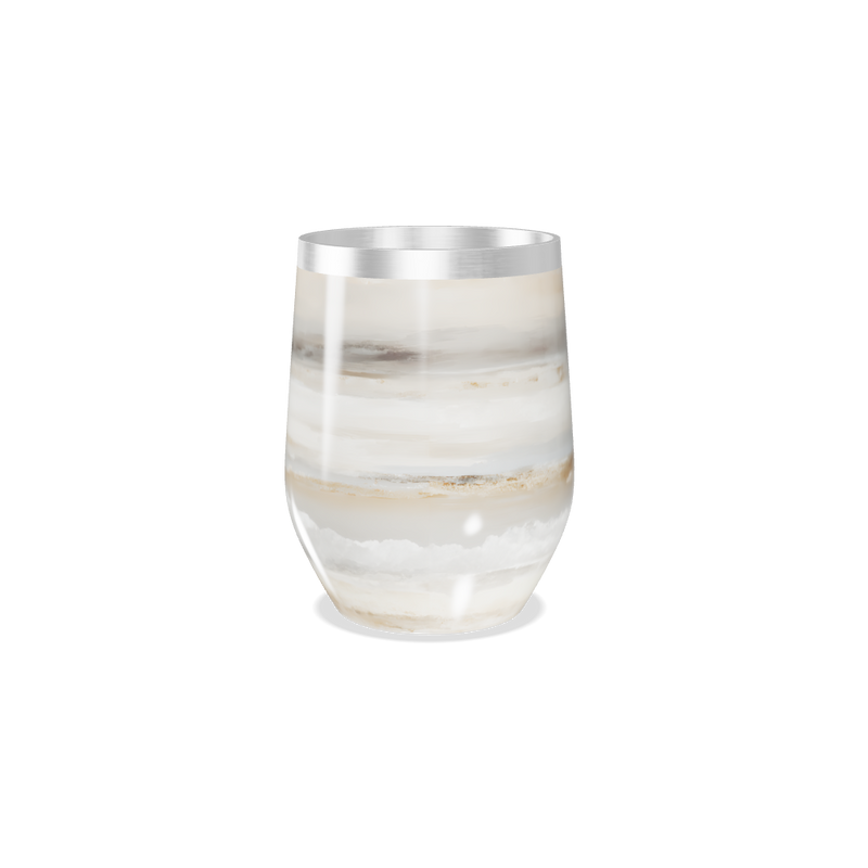 Copo Térmico Slim Mármore Aço Inox