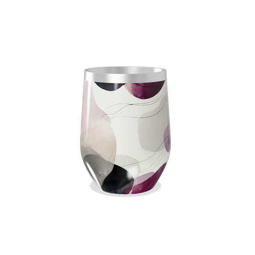 Copo Térmico Slim - Estampa Abstrata Colorida